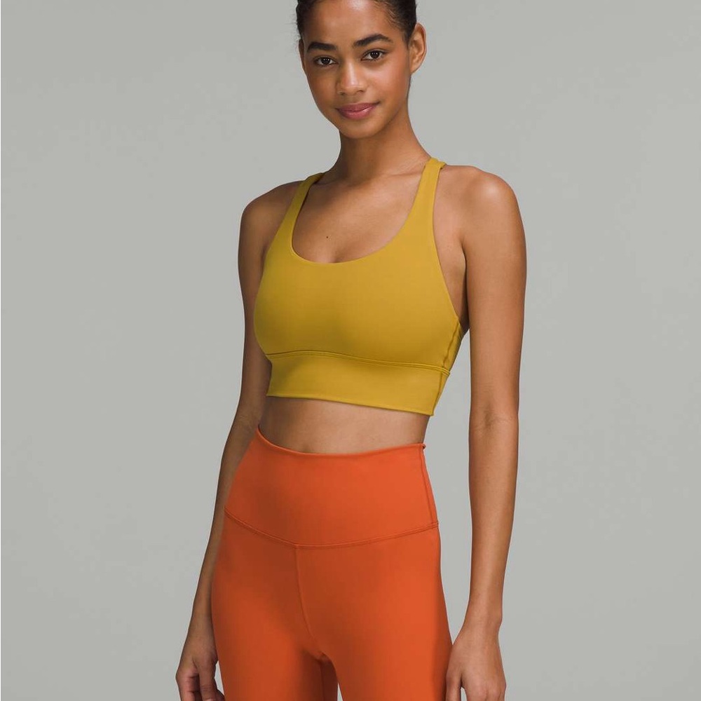 Energy Bra Auric Gold Lululemon